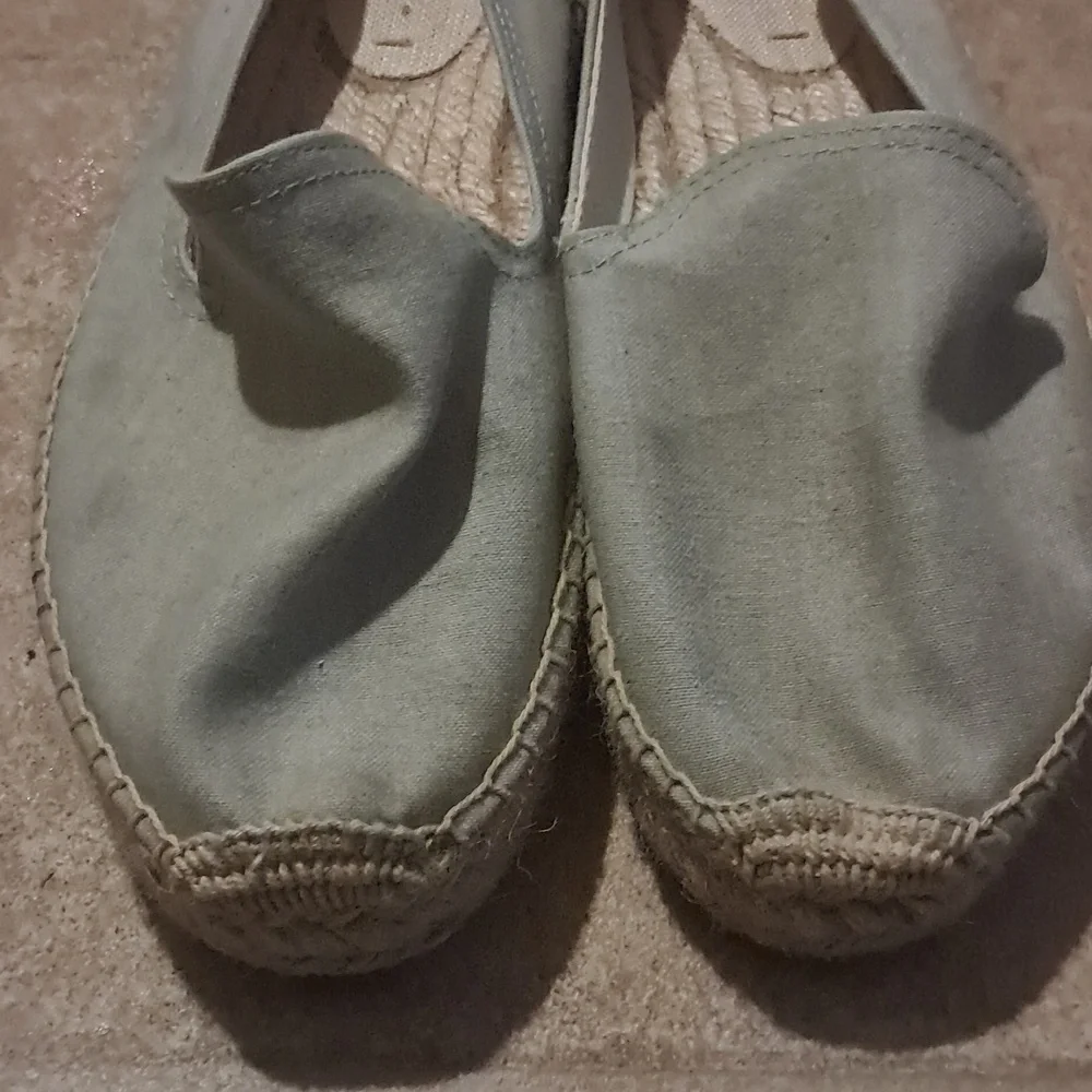 Soludos Canvas Platform Espadrille Shoes Size 8.5